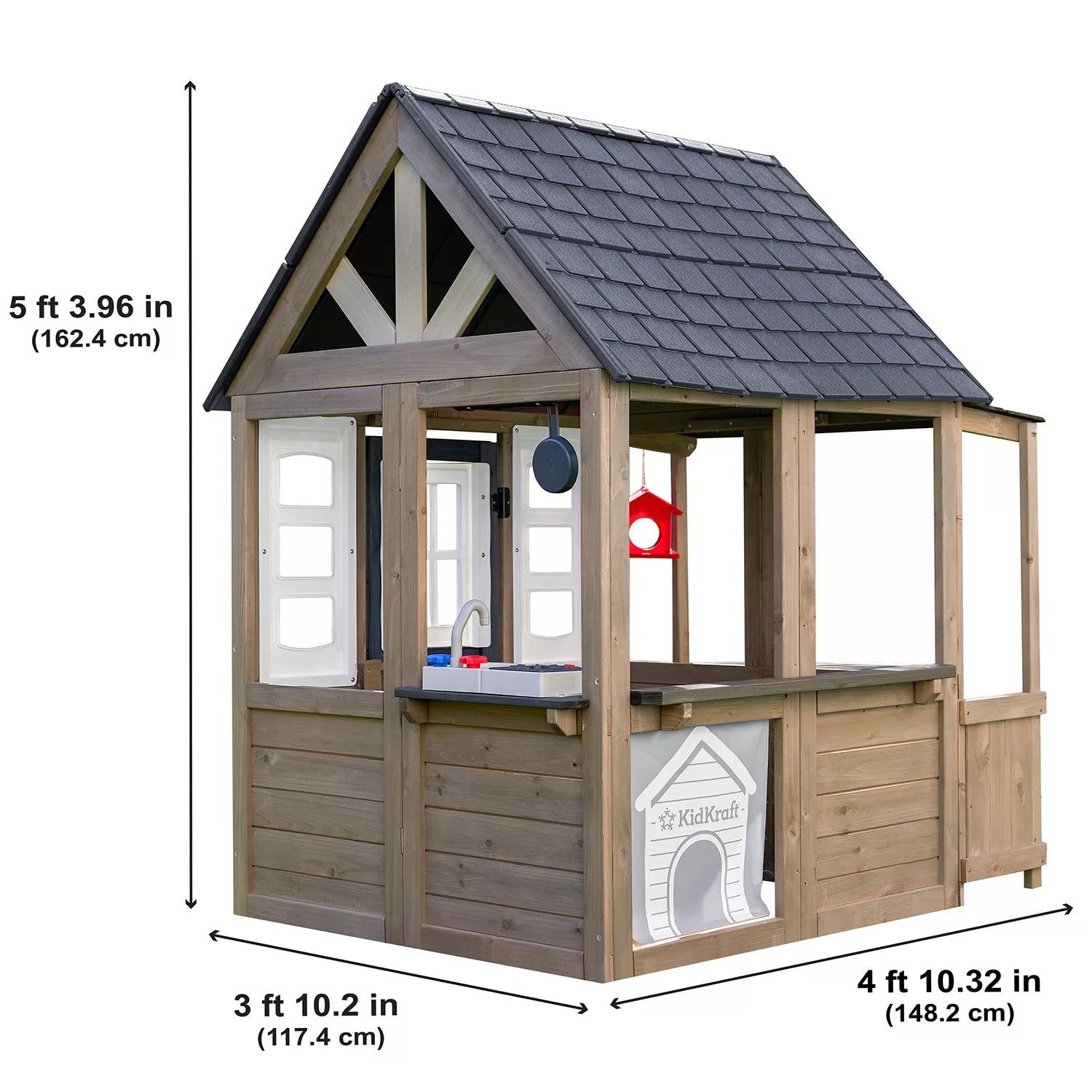 KidKraft Valley View Wooden Playhouse