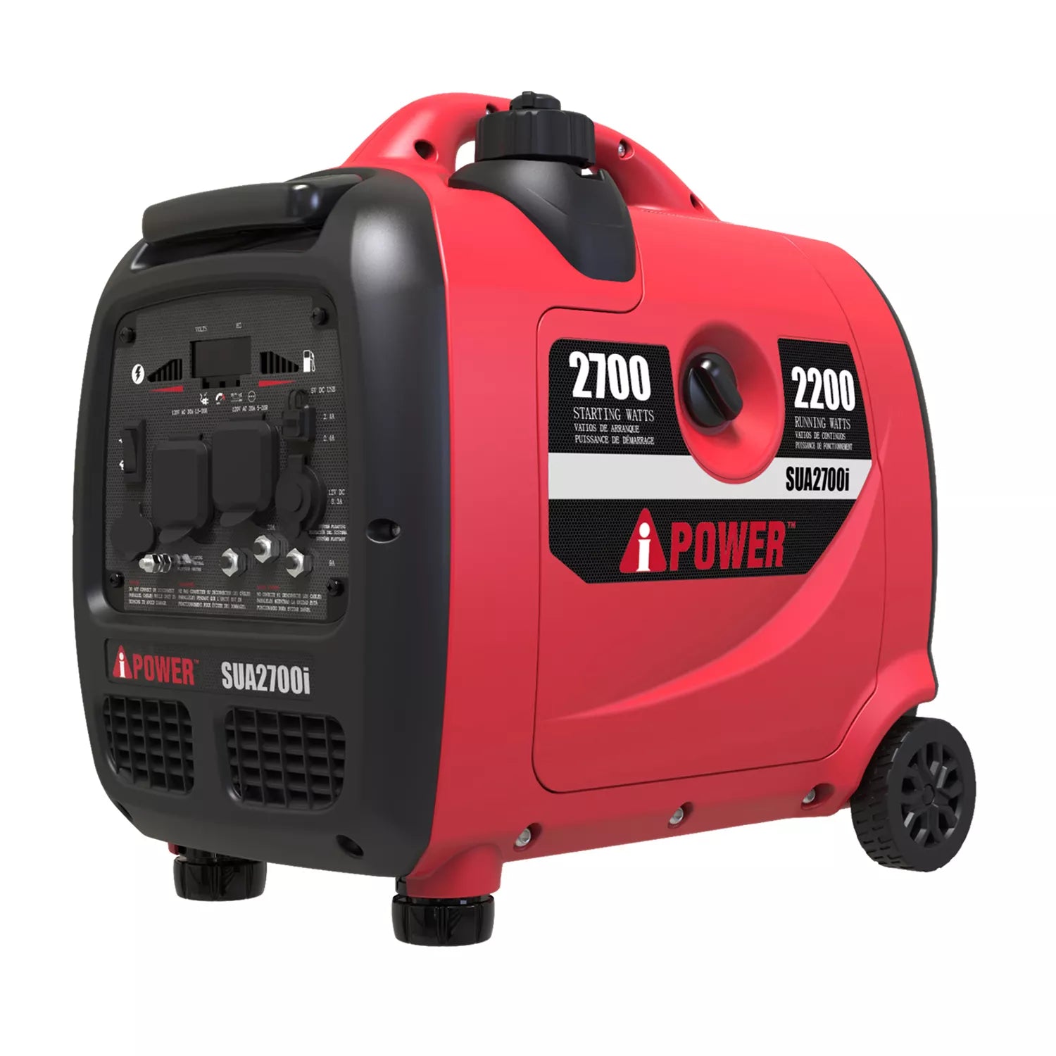 A-iPower SUA2700i, 2700 Peak Watt Enclosed Inverter Generator