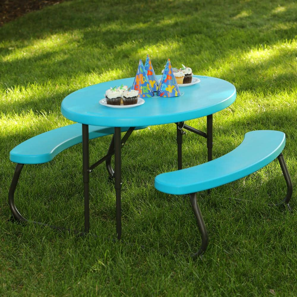 Lifetime Children's Picnic Table - Glacier Blue