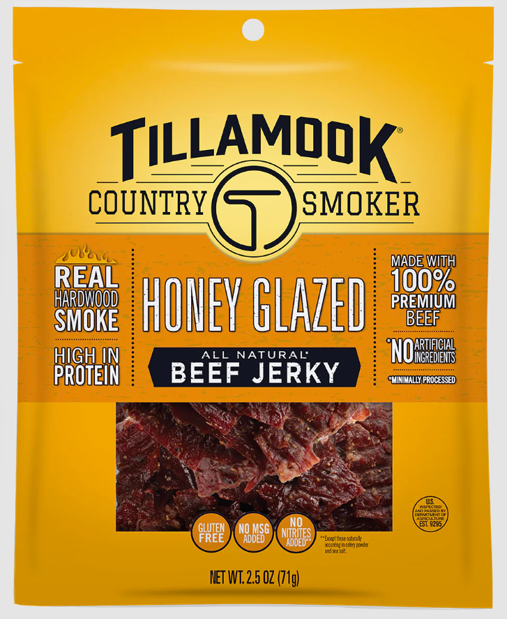 HONEY GLAZED Jerky TCS 12 Pack