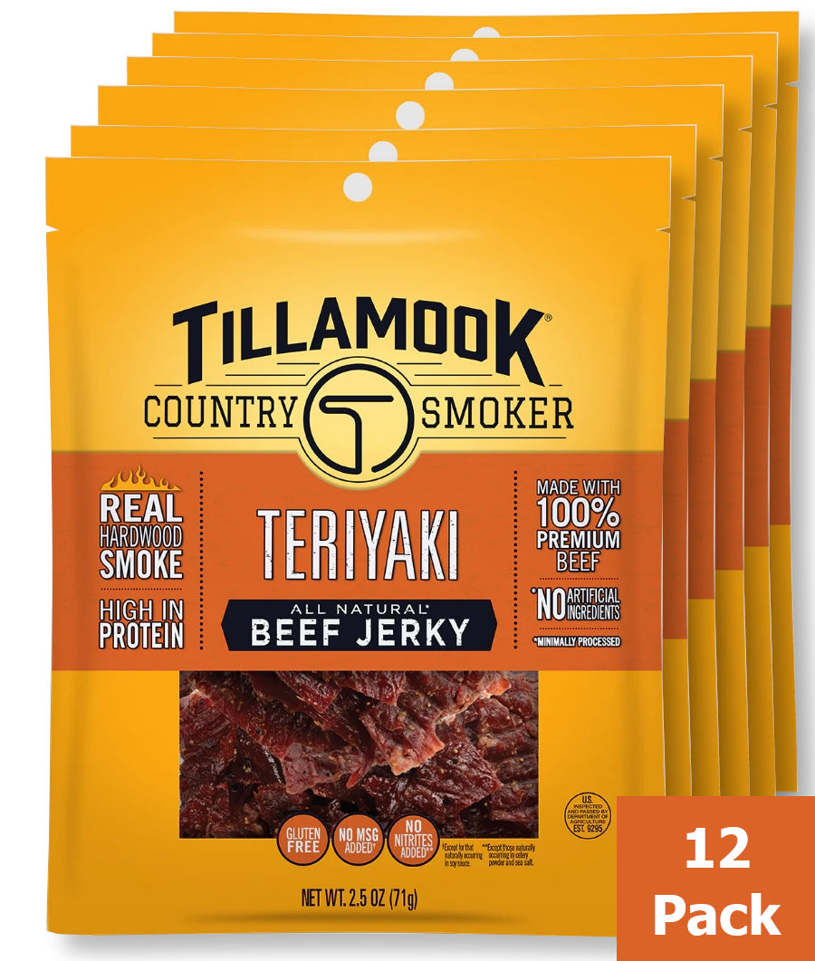 Teriyaki Beef Jerky TCS 12 Pack